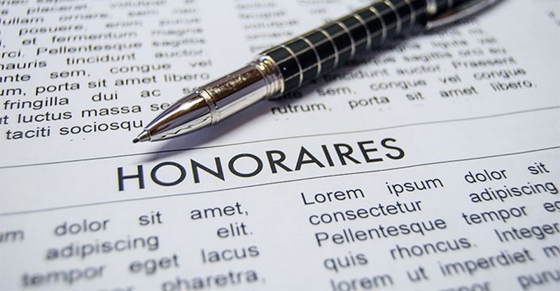 honoraires Honoraires